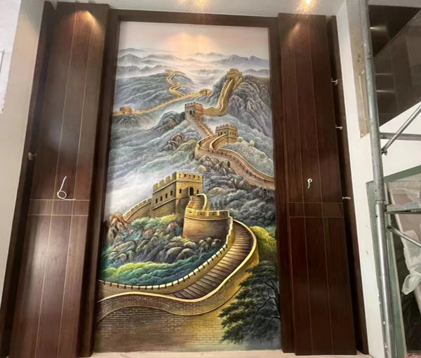 大型背景墻壁畫(huà)